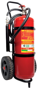 Carrellato polvere ABC 30 kg CSQ